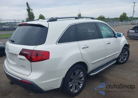 2013 Acura Mdx Advance Package из США, поврежденный, VIN 2HNYD2H68DH523967